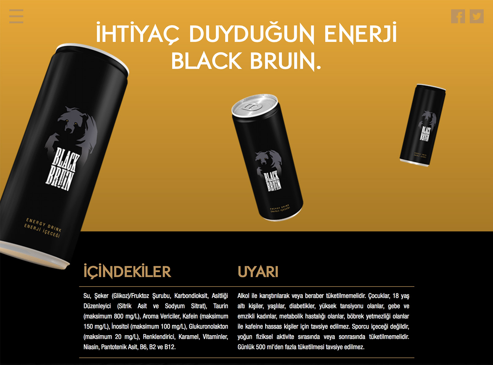 Black Bruin, Niffob, reklam ajansı, dijital ajans, Gürkan Bayındır, Energy Drink, Enerji içeceği, Advertising<br>Social Media<br>Digital Design<br>Package Design<br>...